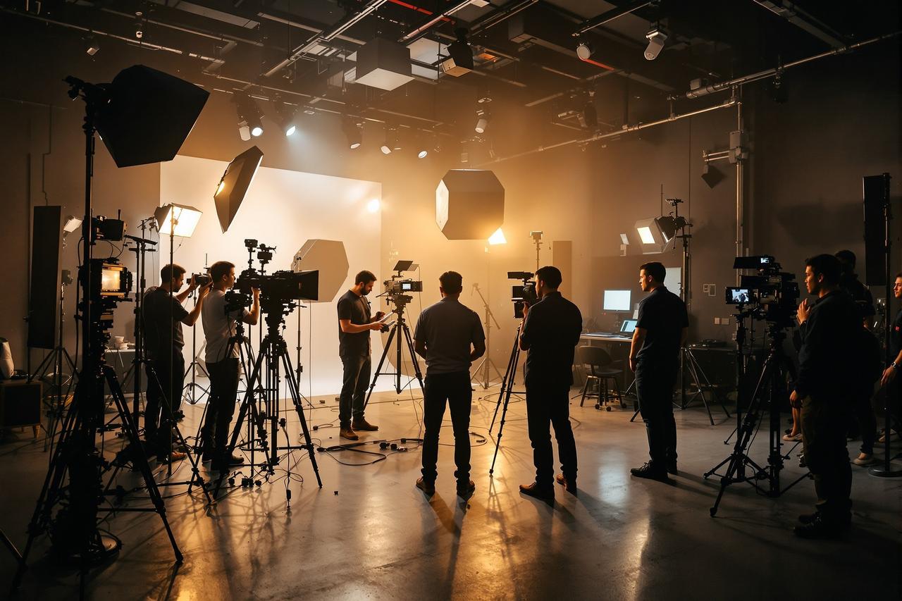 探花视频制作现场